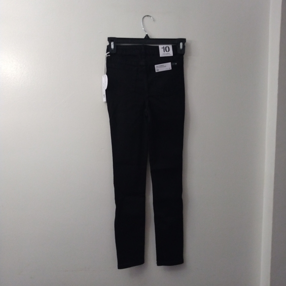NWT, JOE'S Jeans Black The Charlie High-Rise Stretch Skinny Ankle Girl Jeans 10 - Picture 4 of 16